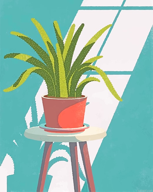 Beautiful Plant New Painting By Numberss.png