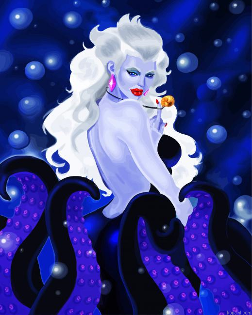 Beautiful Ursula Paint by Numbers
