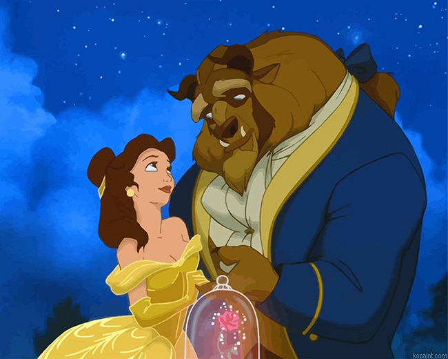 Beauty And The Beast New Painting By Numberss.png