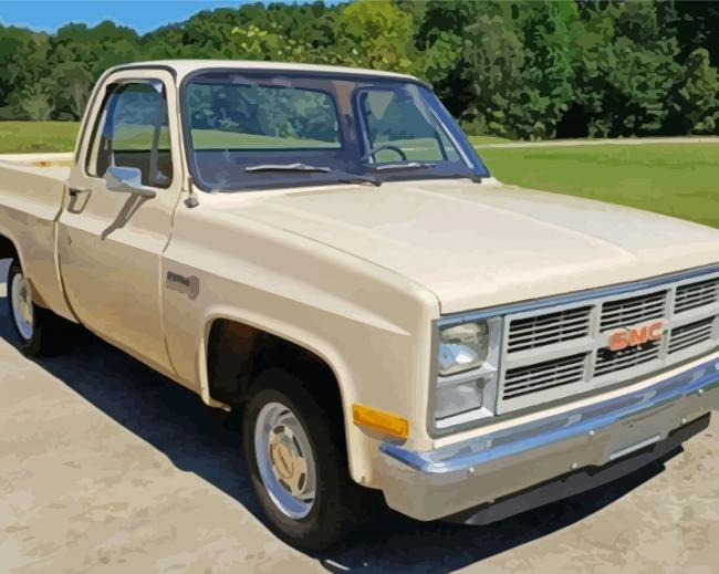 Beige 1984 Gmc Painting By Numberss.png