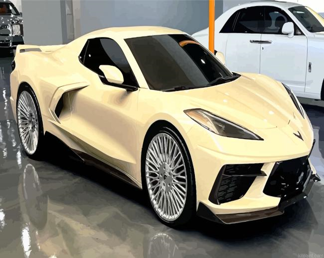 Beige Jordan Clarkson Corvette Paint By Numbers.png