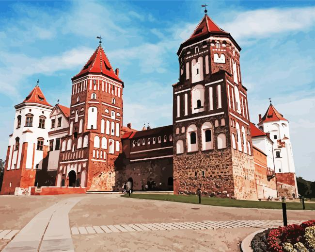 Belarus Mir Castle Complex Paint By Numbers.png