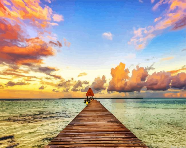 Belize At Sunset Paint By Numbers.png