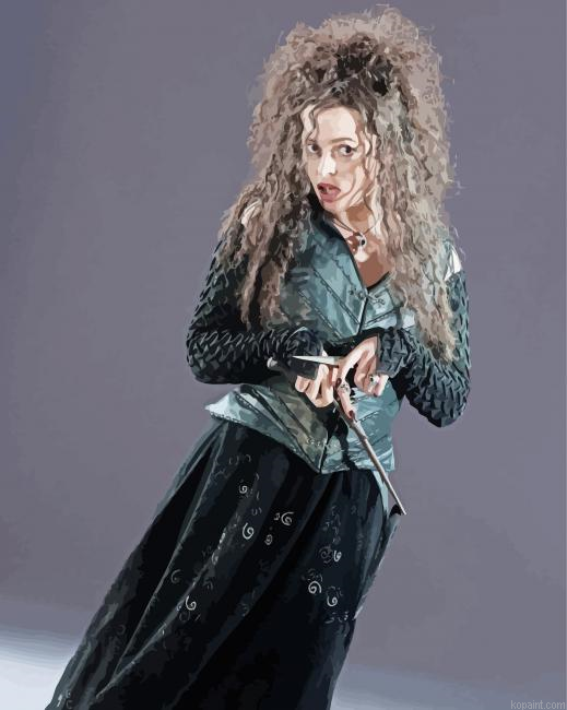 Bellatrix Harry Potter Character Paint By Numbers