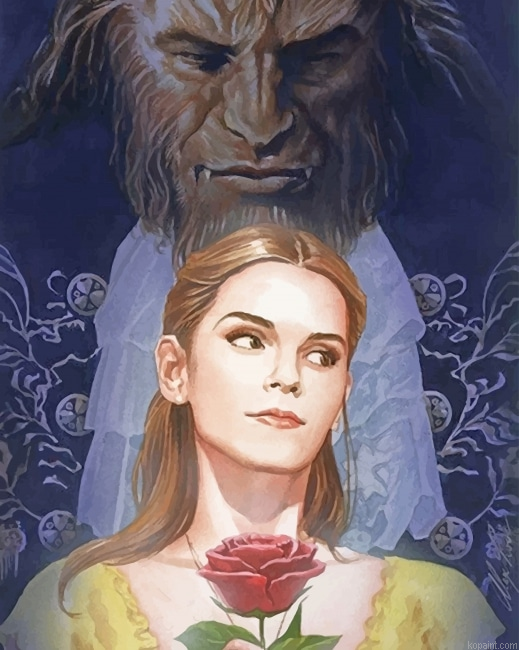 Belle And The Beast New Painting By Numberss.png