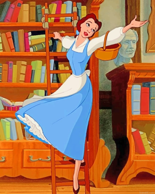 Belle Dancing Disney Painting By Numberss.png