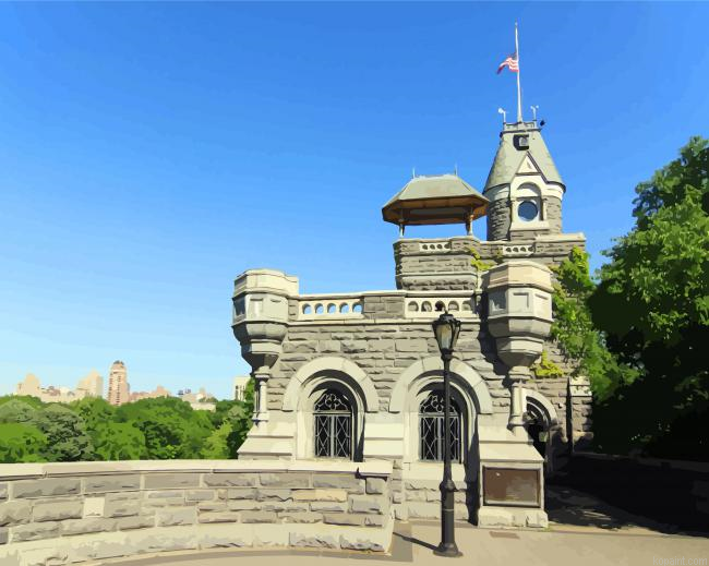 Belvedere Castle Painting By Numberss.png