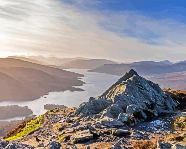 Ben Aan Scottish Mountain Painting By Numberss.png