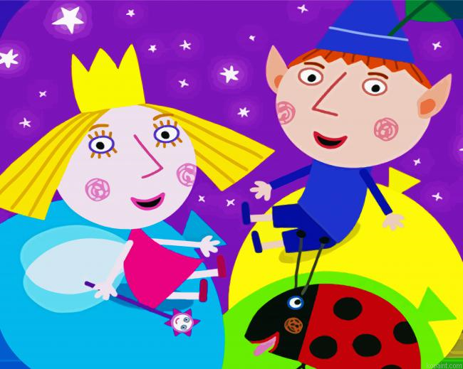 Ben And Hollys Little Kingdom Animated Serie Painting By Numberss.png