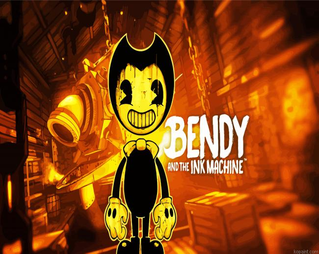 Bendy Video Game Painting By Numberss.png