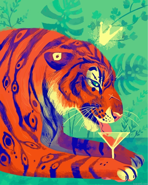 Bengal Tiger Painting By Numberss.png