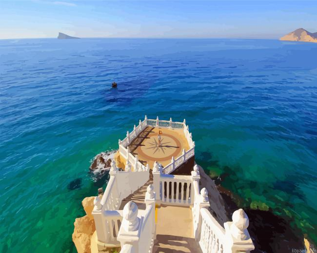 Benidorm Balcon Del Mediterraneo Painting By Numberss.png