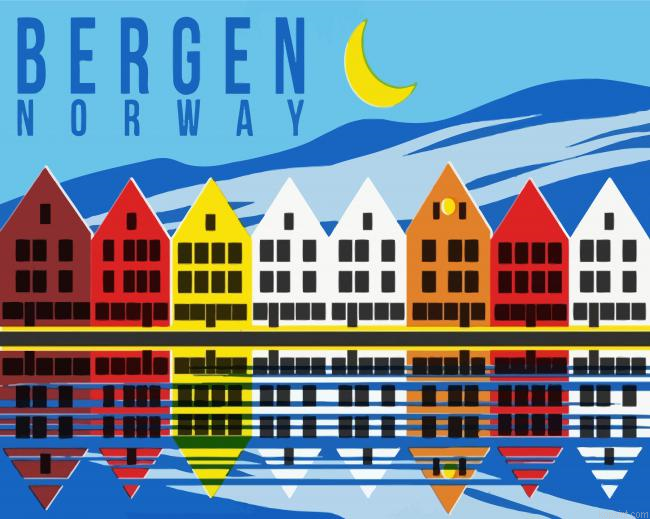 Bergen Norway Buildings Painting By Numberss.png