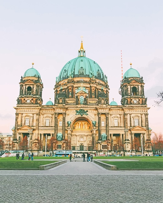 Berlin Cathedral New Painting By Numberss.png