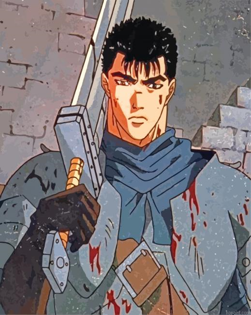Berserk Anime Paint By Numbers