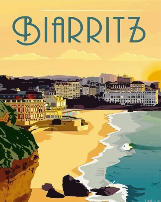 Biarritz Posters Painting By Numberss.png