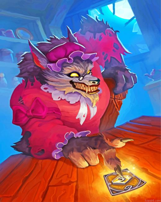 Big Bad Wolf Painting By Numberss.png
