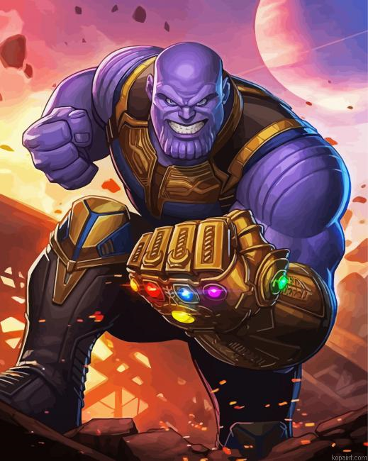 Big Guy Thanos Painting By Numberss.png