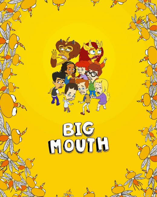 Big Mouth Animated Serie Painting By Numberss.png