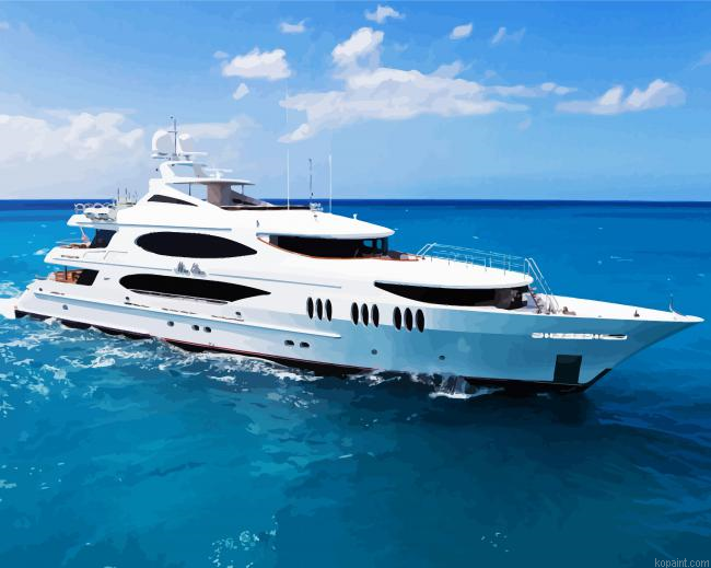 Big White Yacht Painting By Numberss.png