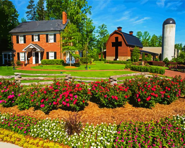 Billy Graham Library Charlotte Us Painting By Numberss.png