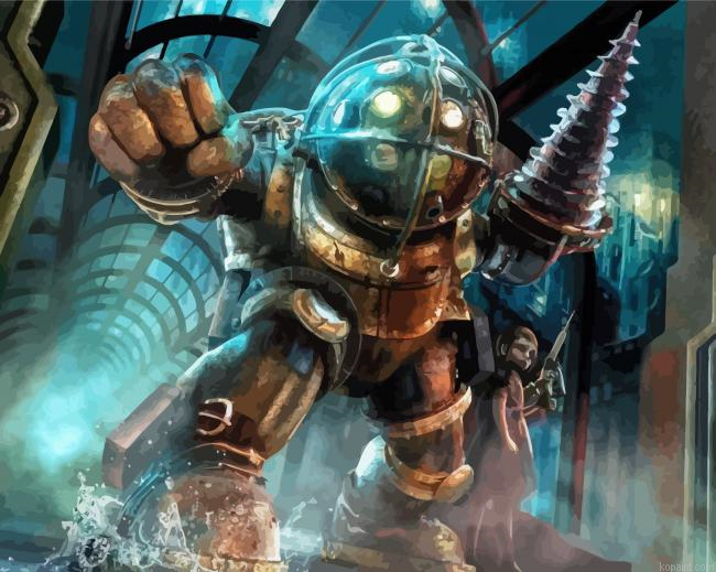 Bioshock Game Characters Paint By Numbers