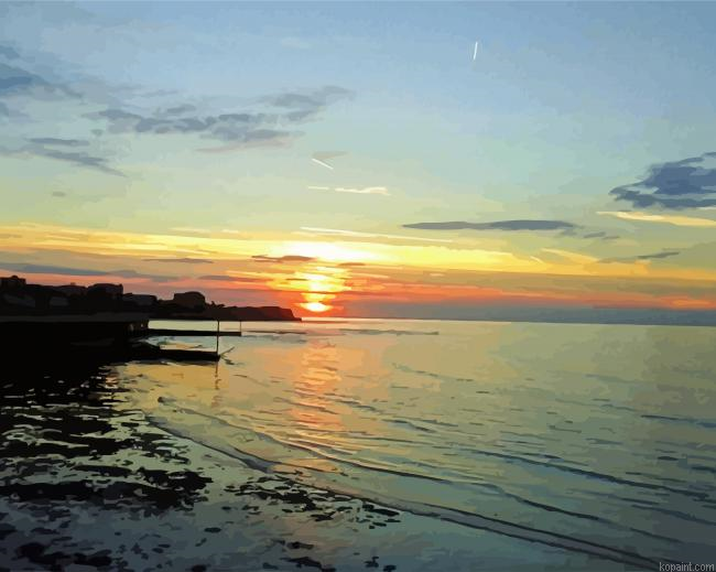 Birchington On Sea Beach Painting By Numberss.png