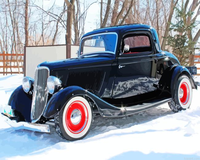 Black 33 Ford Painting By Numberss.png