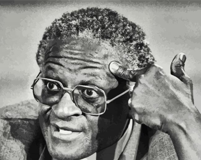 Black And White Desmond Tutu Painting By Numberss.png