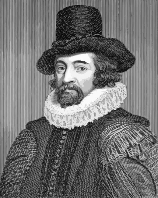 Black And White Francis Bacon Paint By Numbers
