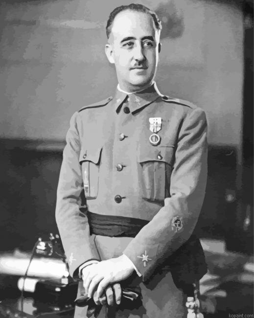 Black And White Francisco Franco Painting By Numberss.png