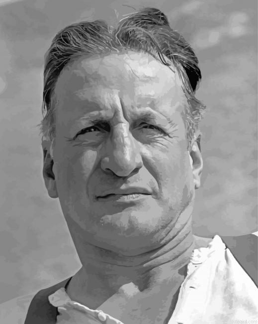 Black And White George C Scott Painting By Numberss.png