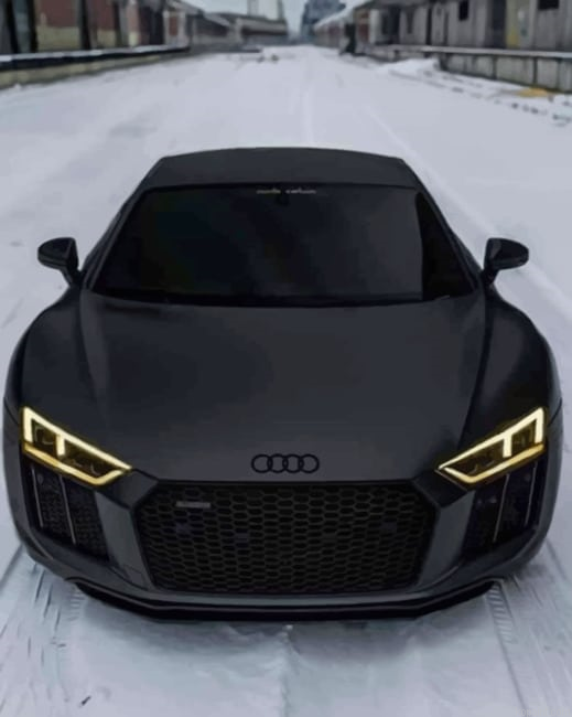 Black Audi R8 New Painting By Numberss.png
