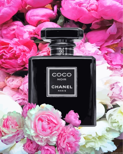 Black Coco Chanel Painting By Numberss.png