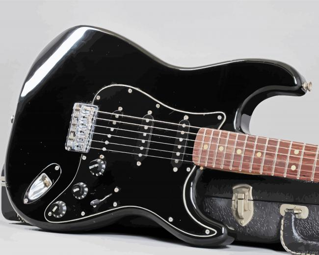 Black Fender Stratocaster Painting By Numberss.png
