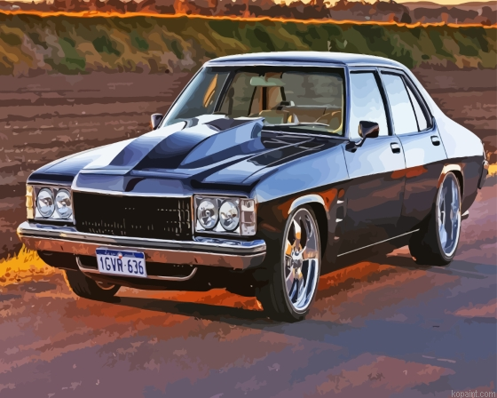 Black Holden Monaro Car Painting By Numberss.png