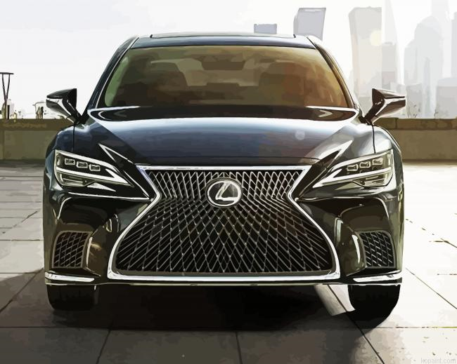 Black Lexus Painting By Numberss.png