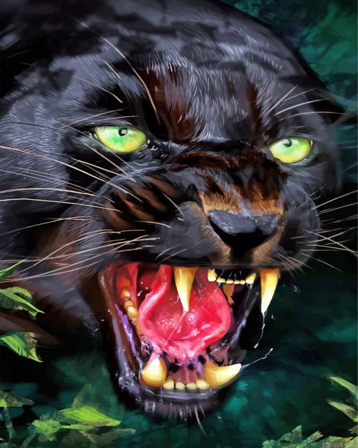 Black Panther Painting By Numberss.png