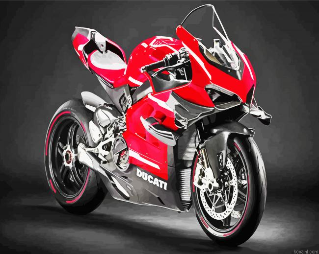 Black Red Ducati Paint By Numbers.png