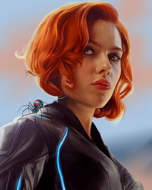 Black Widow New Painting By Numberss.png