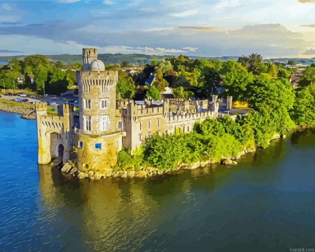 Blackrock Castle Cork Painting By Numberss.png