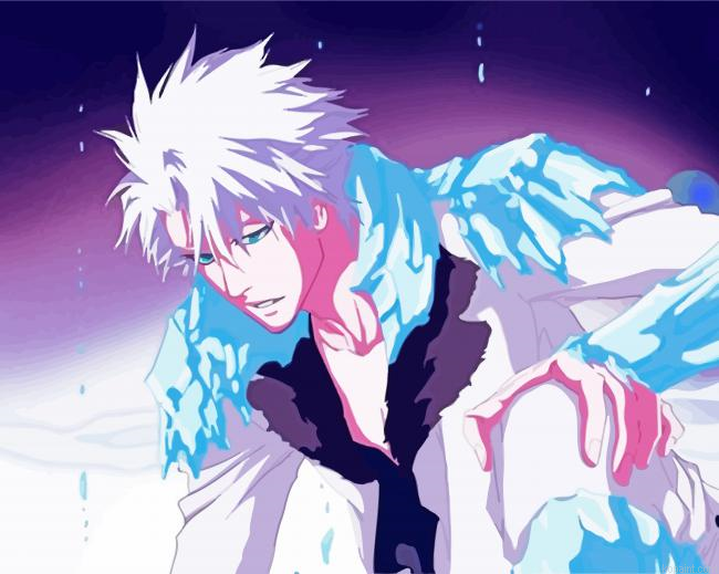 Bleach Anime Hitsugaya Toshiro Painting By Numberss.png