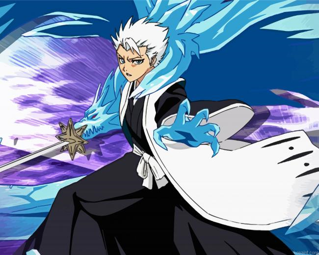 Bleach Hitsugaya Toshiro Painting By Numberss.png