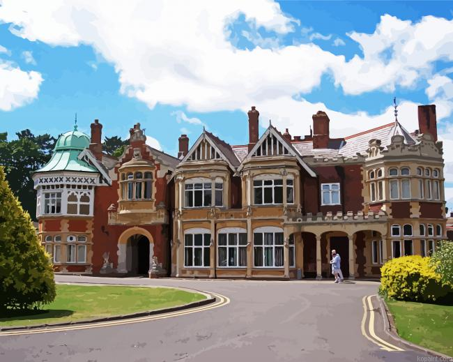 Bletchley Park Milton Keynes Painting By Numberss.png
