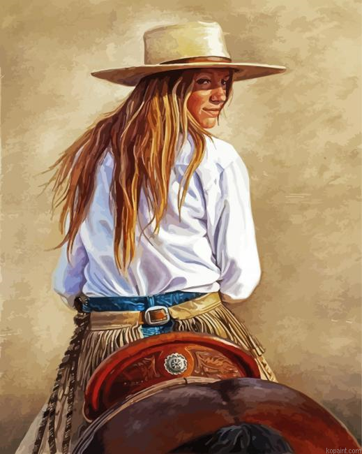 Blonde Cowgirl Painting By Numberss.png