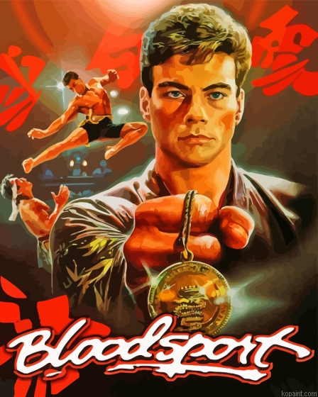 Blood Sport Poster Painting By Numberss.png