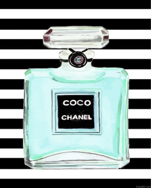 Blue Chanel Painting By Numberss.png