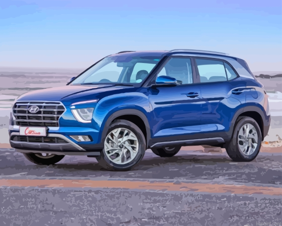 Blue Creta Hyundai Painting By Numberss.png