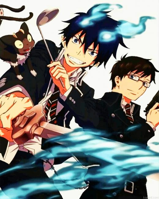 Blue Exorcist Painting By Numberss.png