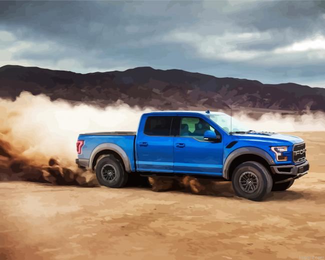 Blue Ford F150 Painting By Numberss.png